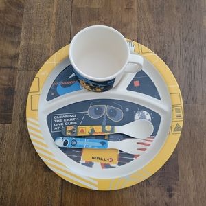 Pixar Wallet Bamboo dish set